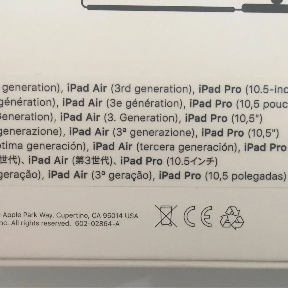 Apple iPad Smart Keyboard 10.5”